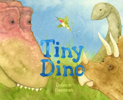 Cover of Tiny Dino by Deborah Freedman.