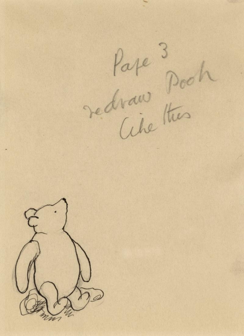 Illustration of Winnie-the-Pooh.