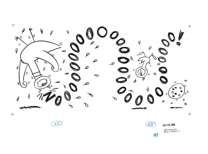 Illustration of the Pigeon screaming NOOOO!