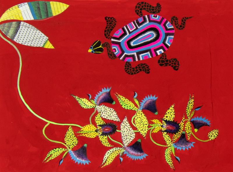 Illustration of flowers.