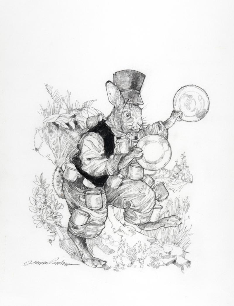 Illustration of rabbit.