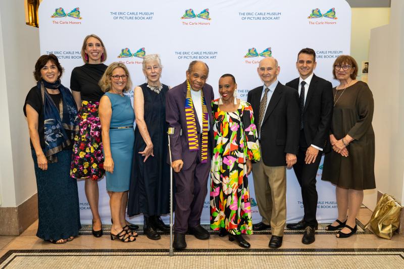 The 2025 Carle Honors Honorees with Carle Museum leaders