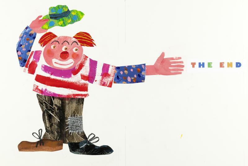 Illustration of a clown.