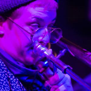 Trombonist Carolyn Dufraine