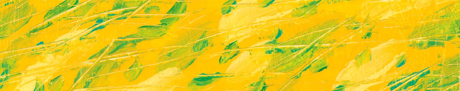 Yellow and green dot painted tissue paper by Eric Carle.