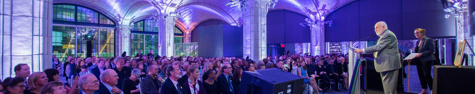 The Carle Honors audience inside Guastavino's
