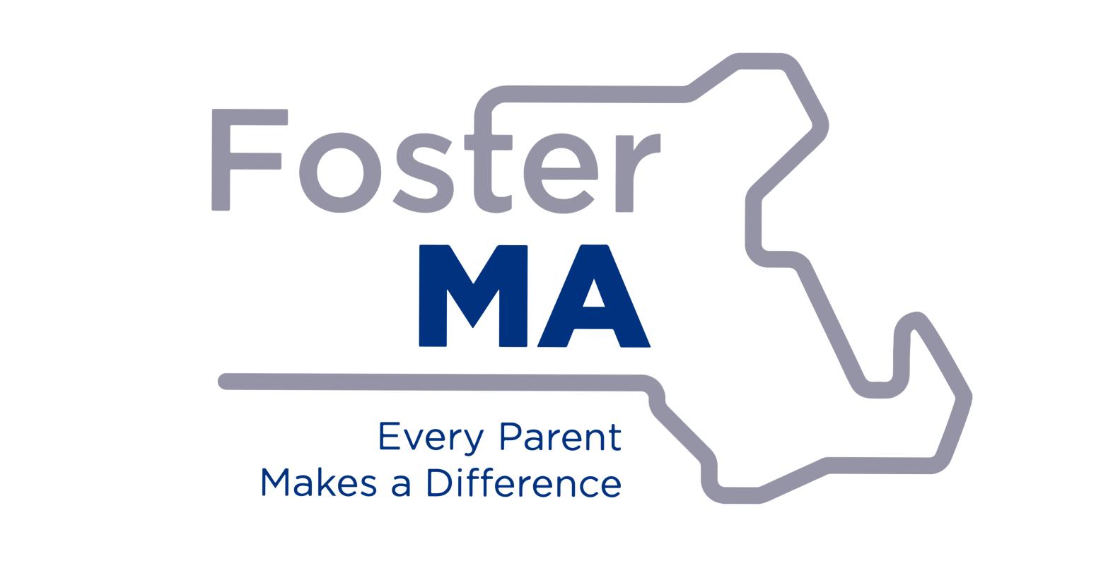 Foster MA Logo, including the words, "Every Parent Makes a Difference"