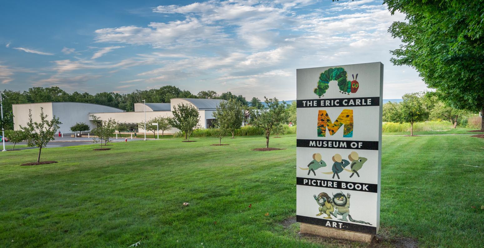 exterior of Museum with sign