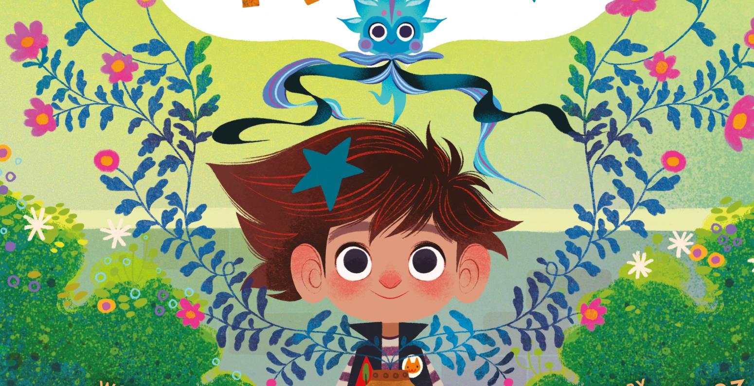 a child surrounded by plants and flowers