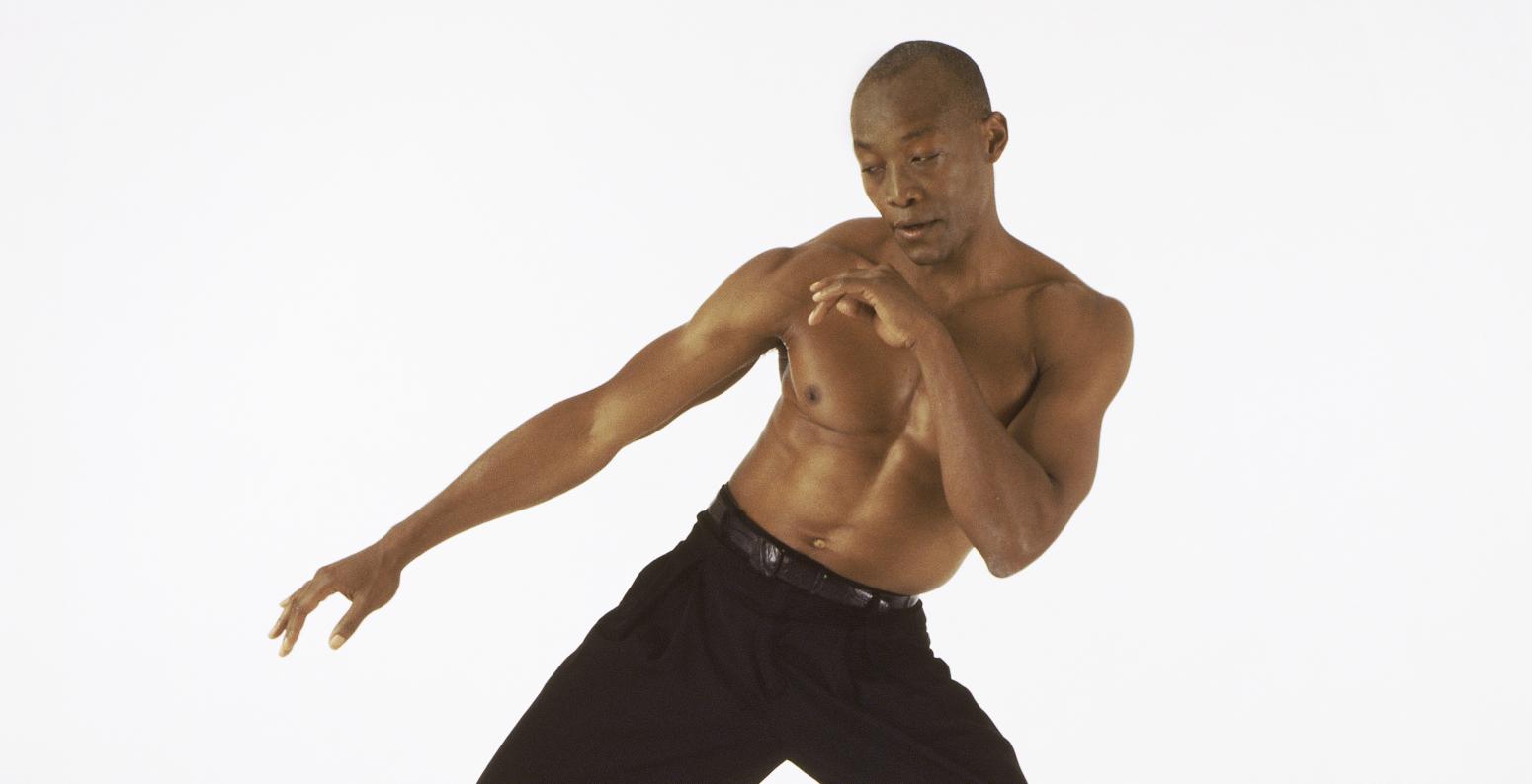 Photograph of dancer. 