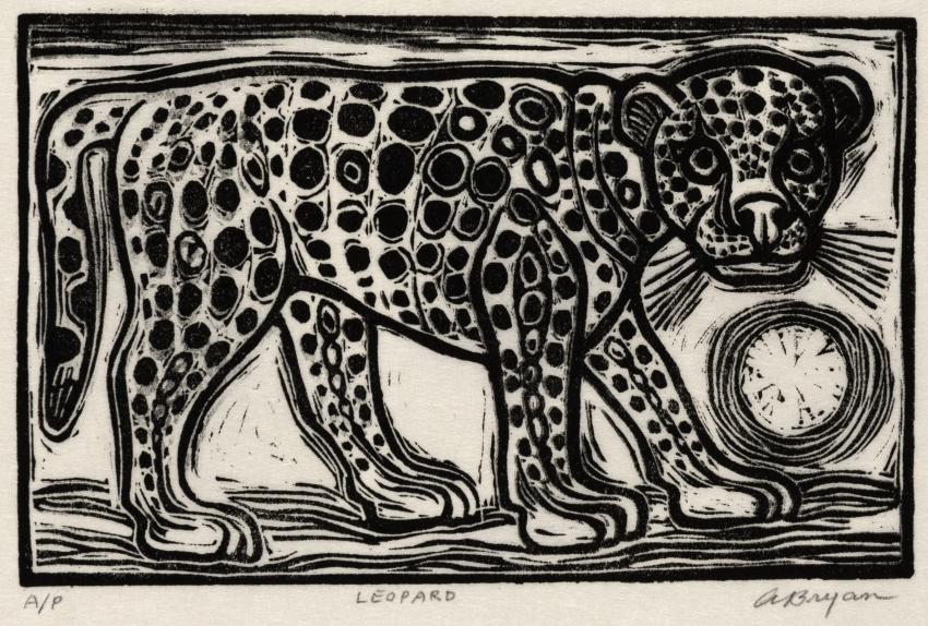 Illustration of leopard. 
