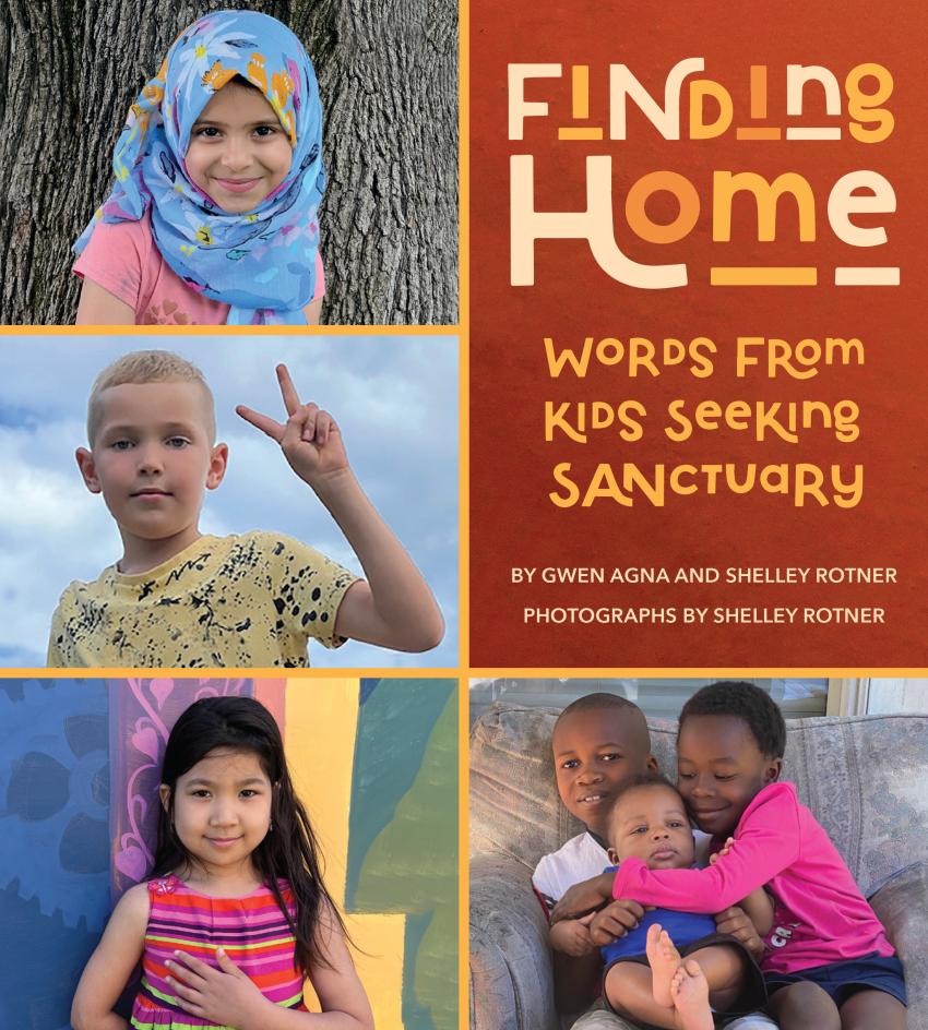 Book cover for Finding Home: Words from Kids Seeking Sanctuary