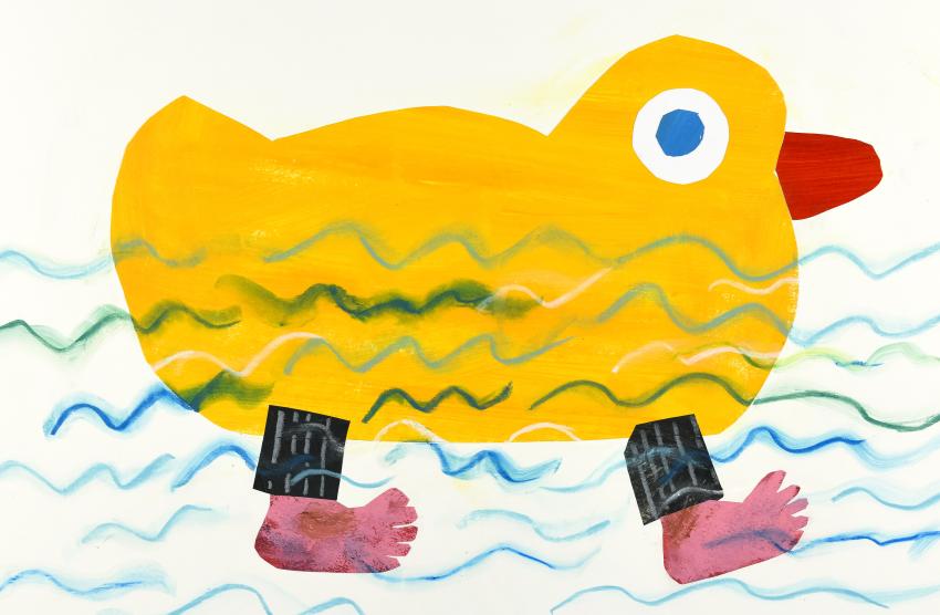 Illustration of ducks