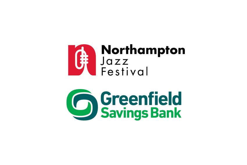 Northampton Jazz Festival Greenfield Savings Bank logos 