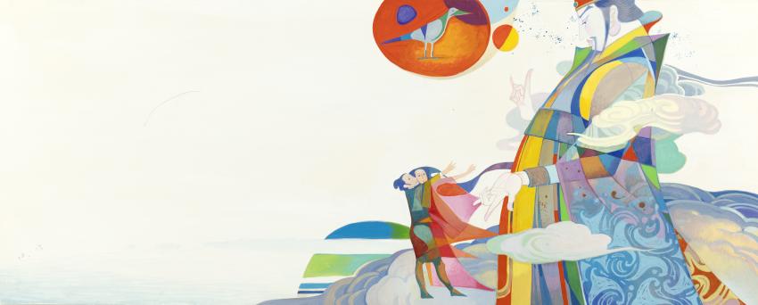 Illustration of man. 