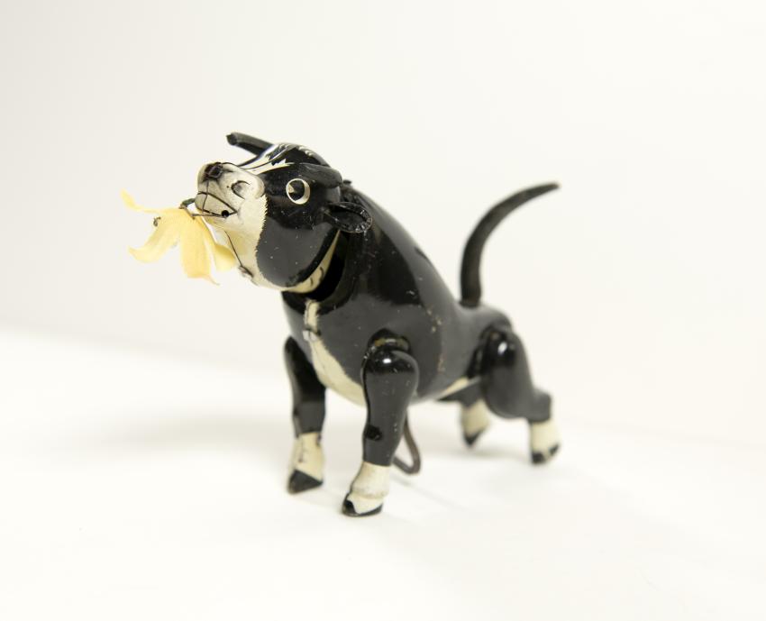 Photograph of toy bull
