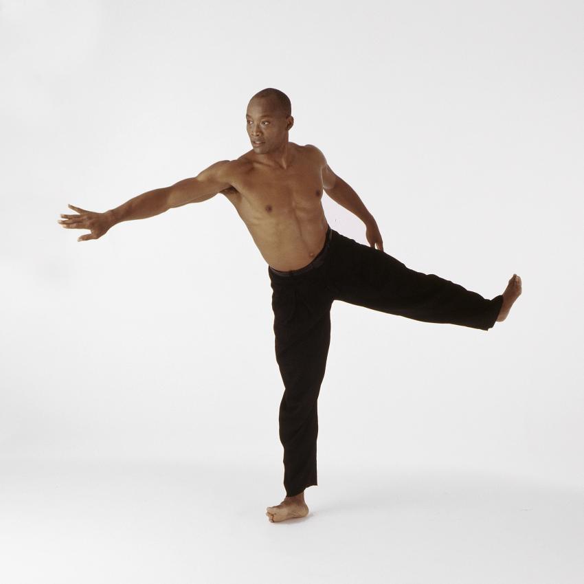 Photograph of dancer. 