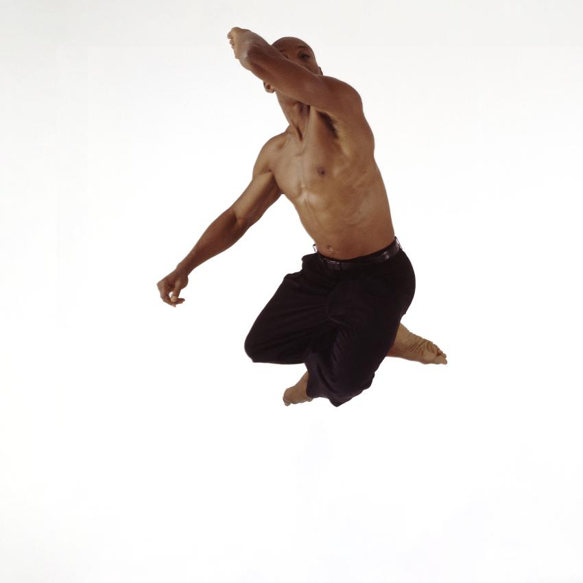 Photograph of dancer. 