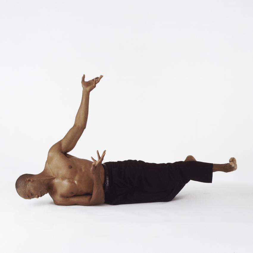 Photograph of dancer. 