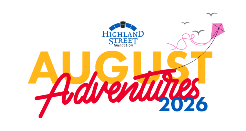 Logo that reads "August Adventures 2026"