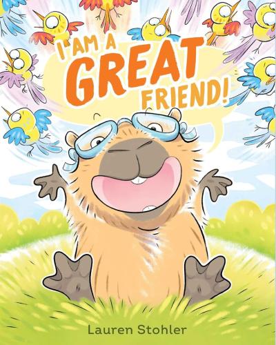 illustration of a cute capybara