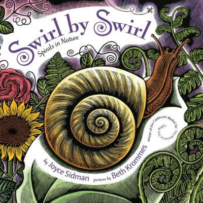 illustration of a snail and its spiral shell