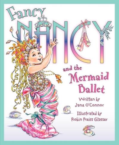 Fancy Nancy dressed as a mermaid