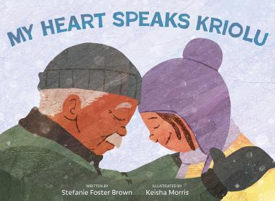 Book cover of two persons embracing in snow.