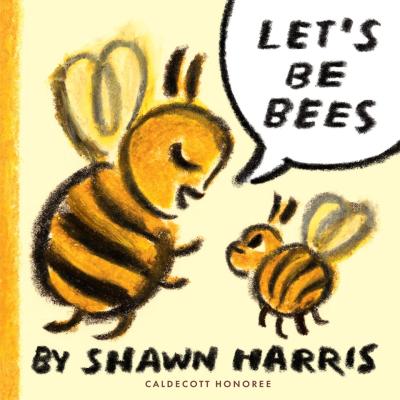 illustration of a parent bee talking to a child bee