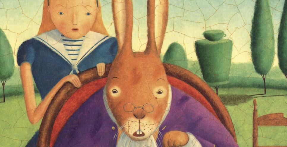 Illustration of Alice and Rabbit