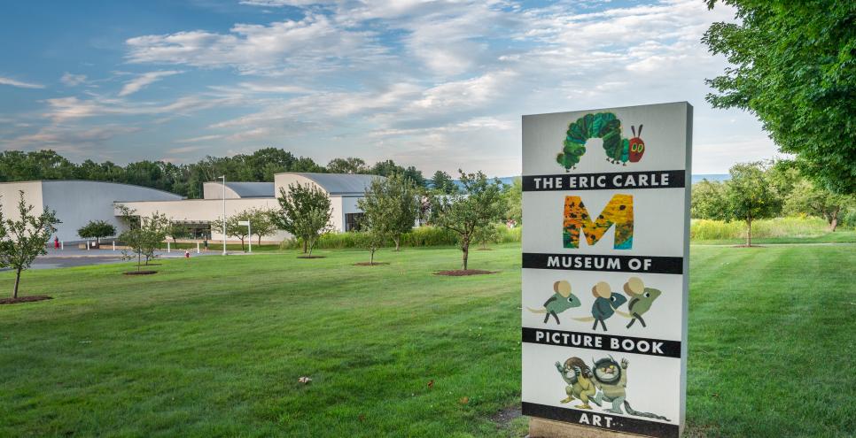exterior of Museum with sign