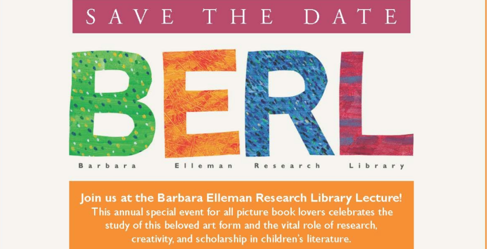 BERL Lecture Save-the-Date
