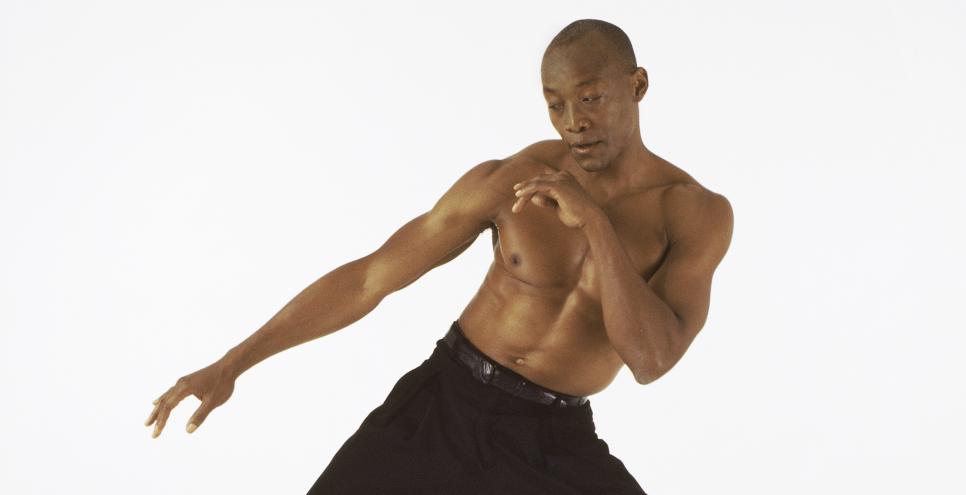 Photograph of dancer. 